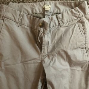 JCrew gray chino pant